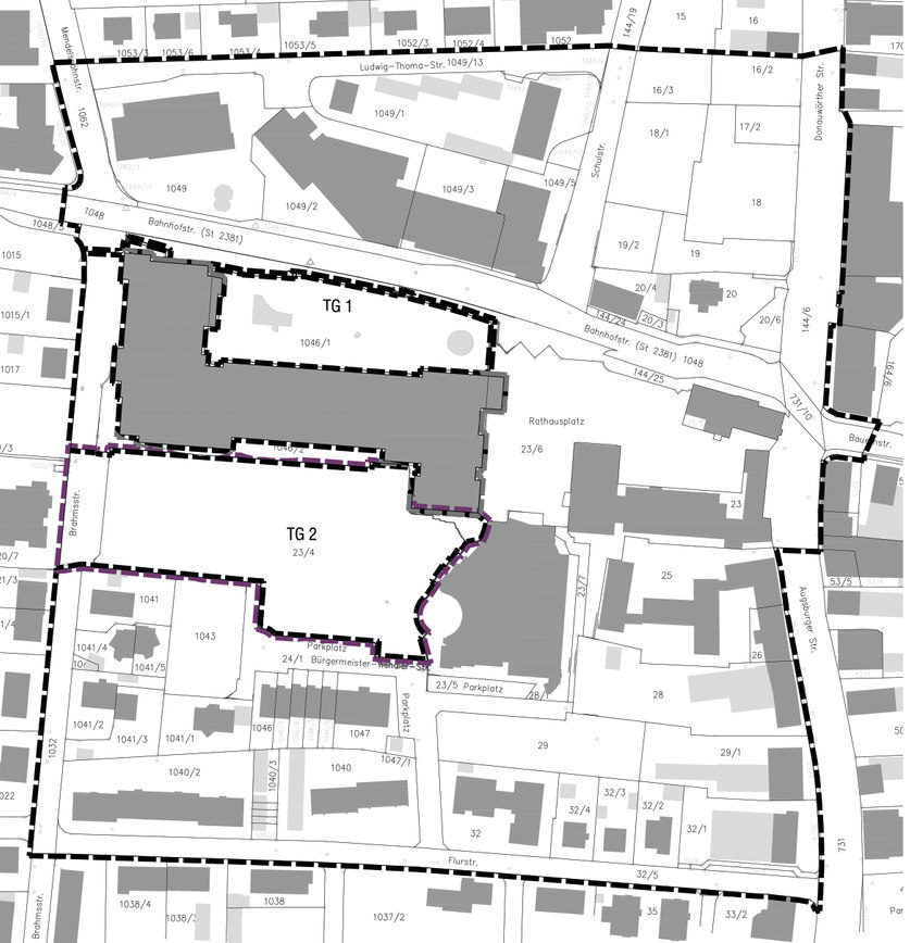 Die Neue Mitte Gersthofen – Stadtrat beschließt Änderung der Innenstadtbebauungspläne